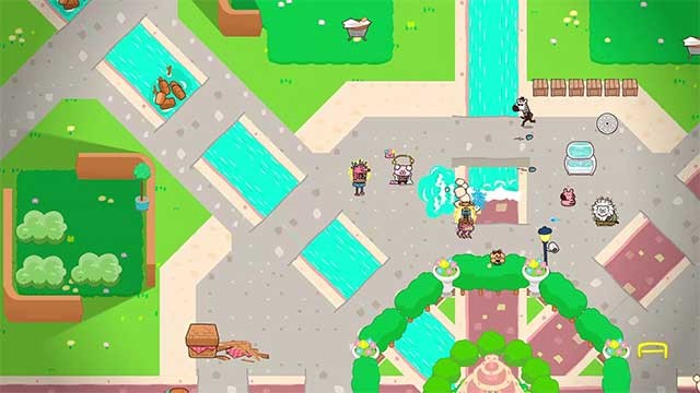 Mỗi trận đấu là một cuộc hỗn chiến 4 chọi 2