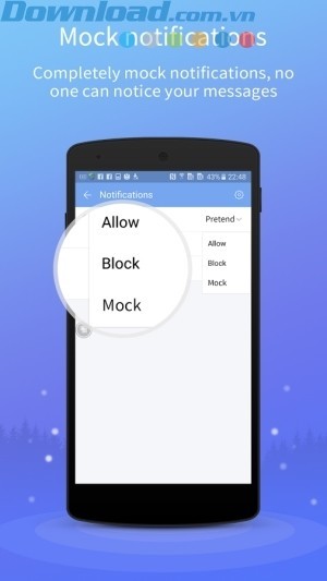 Tạo thông báo giả