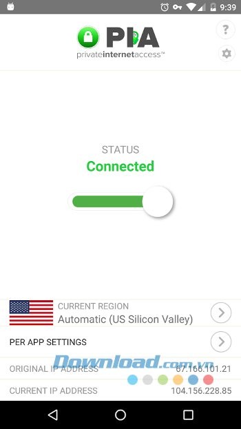 Kết nối tới một đường hầm VPN an toàn trong vài giây