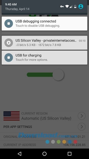 Kết nối an toàn, tốc độ và băng thông giông giới hạn