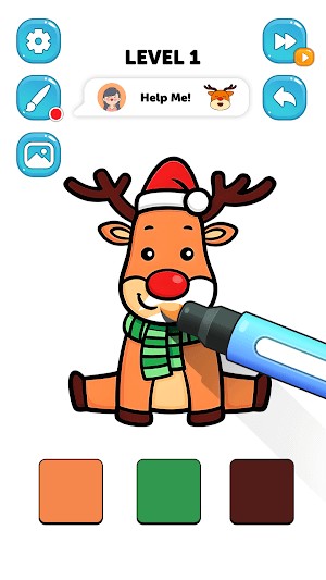 Pro Coloring ASMR là trò chơi tô màu thư giãn