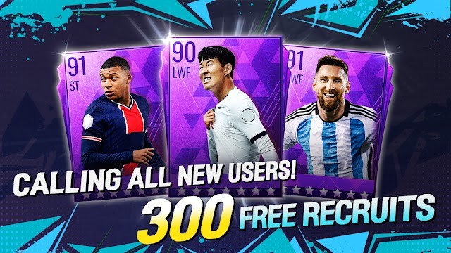 Nhận 300 lần rút miễn phí để sở hữu các cầu thủ ngôi sao trong game Pro Soccer: Legend Eleven