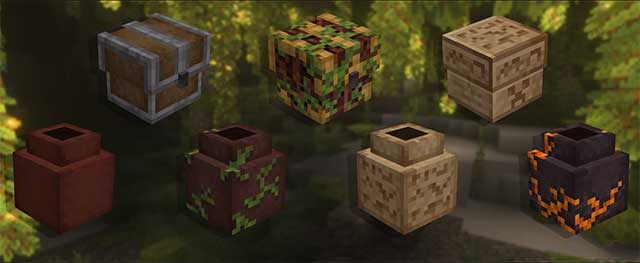 Probably Chests Mod 1.18.2 sẽ giới thiệu vào Minecraft các mô hình rương kho báu mới
