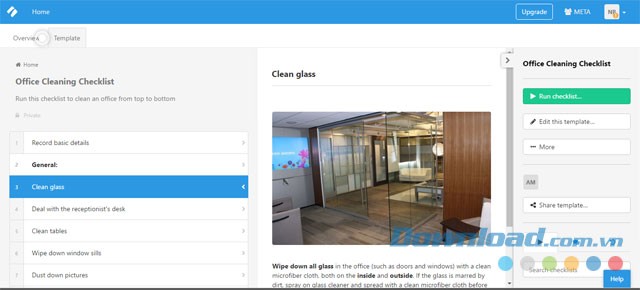 Chỉnh sửa mẫu có sẵn và chia sẻ với các thành viên khác trên trang Process Street