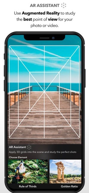 DSLC Camera app gợi ý tư thế chụp ảnh tối ưu