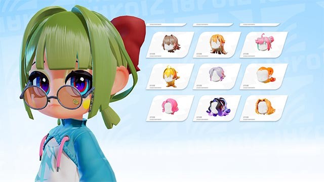 Tạo hình nhân vật Atomon với rất nhiều lựa chọn về trang phục, phụ kiện