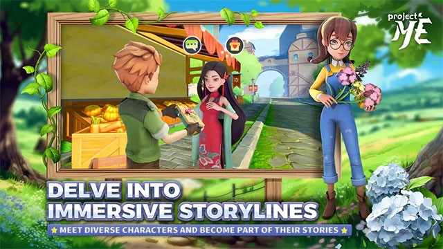 Gặp gỡ những nhân vật đa dạng và trở thành một phần trong các câu chuyện của họ