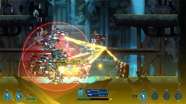 Project Tachyon là game bắn súng đi cảnh dựa trên hệ thống Roguelite