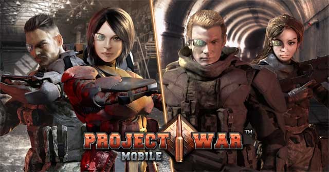Trải nghiệm những trận bắn súng mãn nhãn trong game Project War Mobile