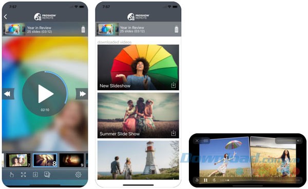 Ứng dụng điều khiển trình chiếu từ xa