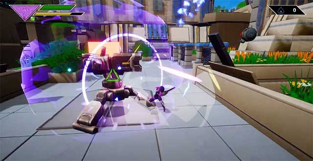 Nhân vật chính của game là một android siêu tiên tiến có tên DeLTA