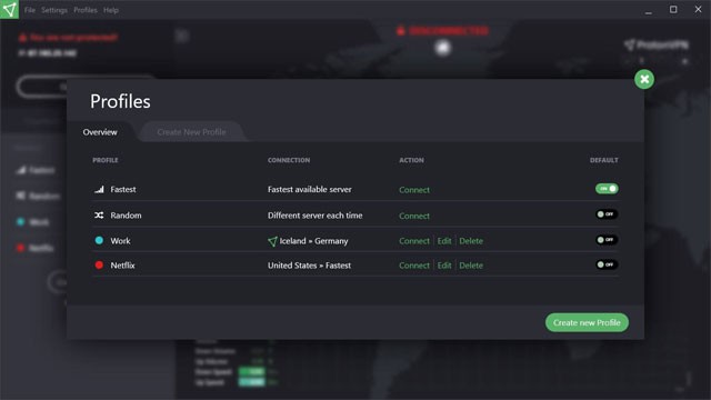 Cách sử dụng Proton VPN rất đơn giản kể cả với người dùng mới
