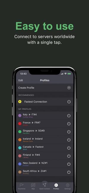 ProtonVPN rất dễ sử dụng