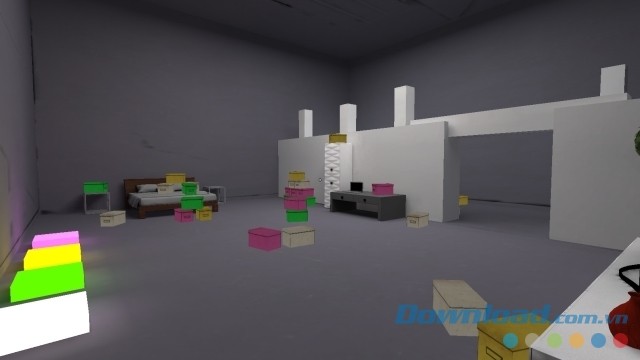 Khám phá nhiều căn phòng trong game phiêu lưu hành động chiến thuật PROTOThYPE cho máy tính và Linux