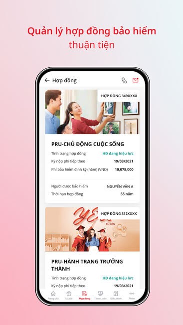 Quản lý hợp đồng bảo hiểm
