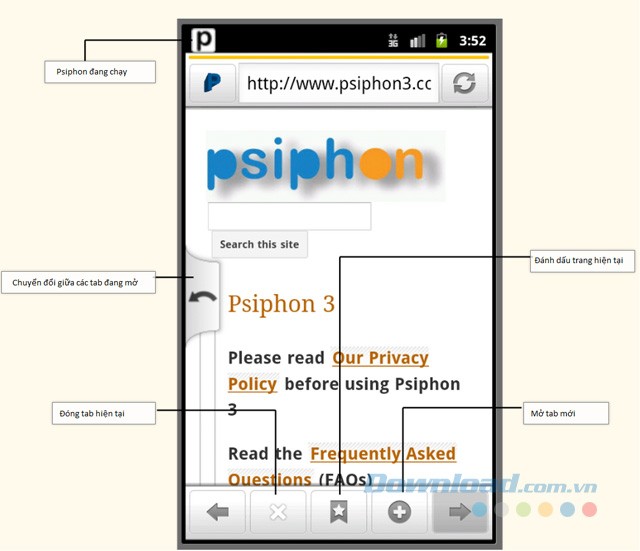 Psiphon cho Android