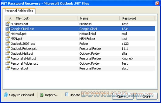 PST Password Recovery