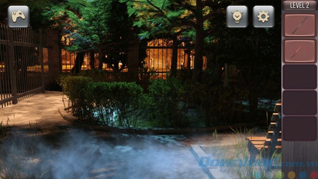 Mở khóa cánh cổng