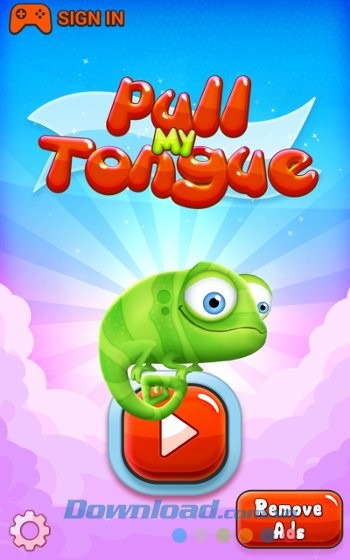 Giao diện game Pull My Tongue