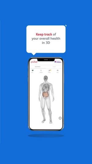Pulse thể hiện sức khỏe của bạn dưới dạng hình ảnh 3D trực quan, sinh động
