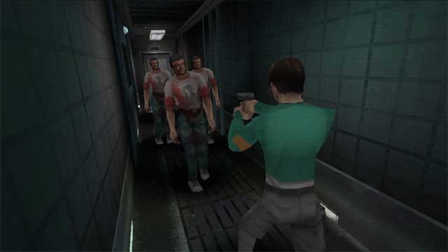 Đối mặt với zombie qua các trận chiến cận chiến trong hành lang hẹp