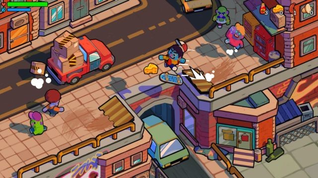 Game Punch Lunch: Food Truck Fighter sở hữu nhịp độ nhanh và đồ họa hoạt hình đáng yêu