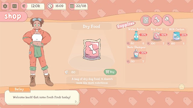 Chăm sóc cún cưng, cho chúng ăn đồ ăn và snack thơm ngon