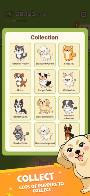 Thu thập tất cả các loài chó trên thế giới