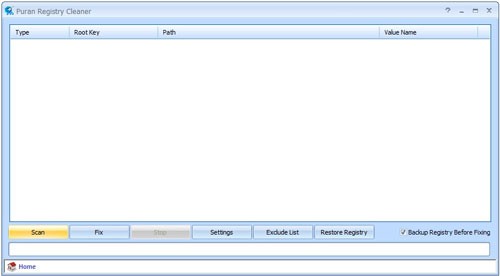 Puran Registry Cleaner