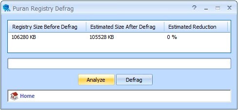 Puran Registry Defrag