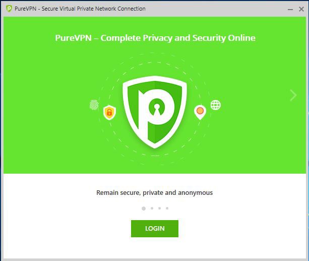 Khôi phục tài khoản trong phần mềm mạng riêng ảo PureVPN cho máy tính