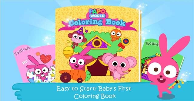Tạo nên những bức tranh rực rỡ sắc màu trong game Purple Pink Coloring Book