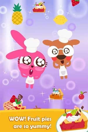 Rất nhiều loại bánh hao quả để bé thưởng thức