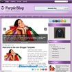 PurpleBlog - Mẫu Template Chủ Đề Blog Cá Nhân