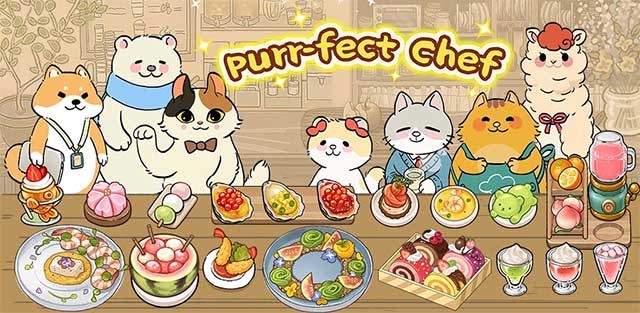 Purr-fect Chef: Cats Can Cook là game mô phỏng nấu ăn kết hợp quản lý thời gian cute