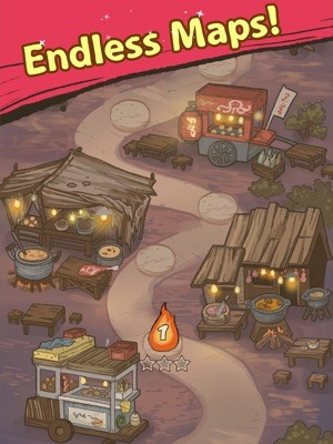 Purr-fect Chef Cooking Story có bản đồ rộng lớn