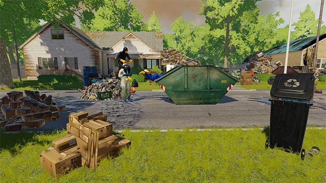 Lập nhóm 4 người và cùng nhau chinh phục các nhiệm vụ dọn dẹp từ dễ đến khó trong Purrrifiers game