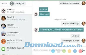 Chat với bạn bè ngay trên trình duyệt