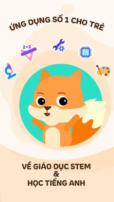 Ứng dụng cho trẻ mầm non