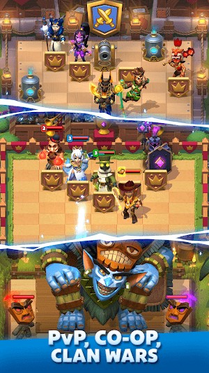 Chiến tranh Clan, Co-op, PvP