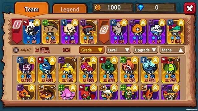 Vô số loại quái vật với những kỹ năng độc đáo đang chờ bạn thu thập