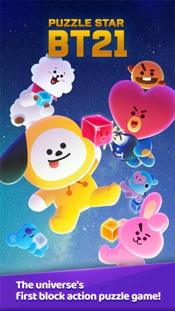 Game phá khối cùng các nhân vật BT21