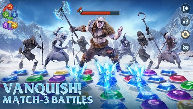 Các trận chiến match-3 độc đáo