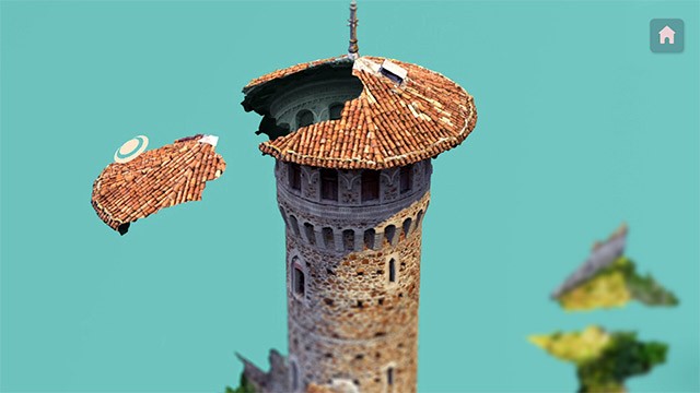 Puzzling Places là phiên bản thường của trò chơi xếp mô hình 3D thực tế ảo cùng tên