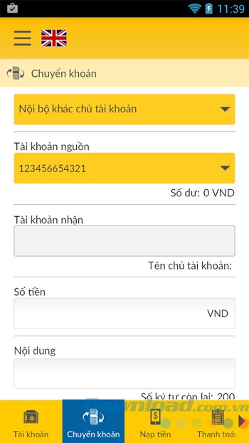 Chuyển khoản
