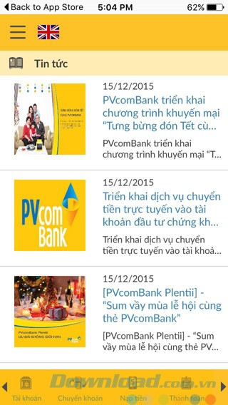 Cập nhật tin tức khuyến mại