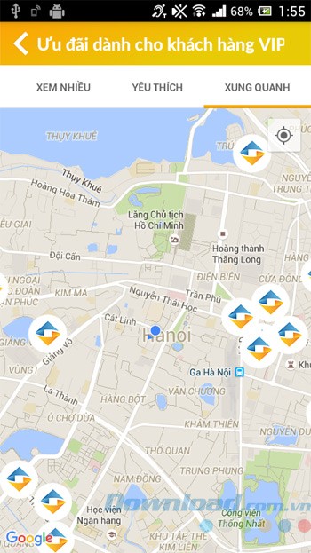 Tìm kiếm trên bản đồ