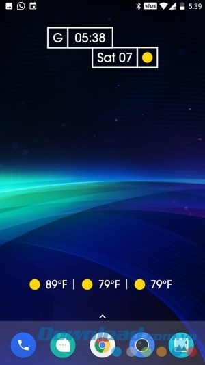 Tùy chỉnh Pxl2 Zooper Widgets cho Android