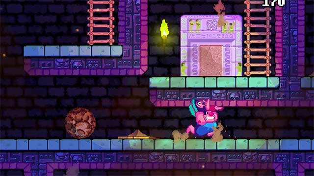 Pyramid Plunge là game đi cảnh thú vị và cực vui nhộn