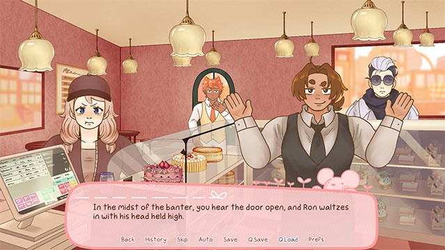 Tương tác, lựa chọn và khám phá những kết thúc khác nhau trong Pyun Pyun Heart Throbbing Endless Love Bakery